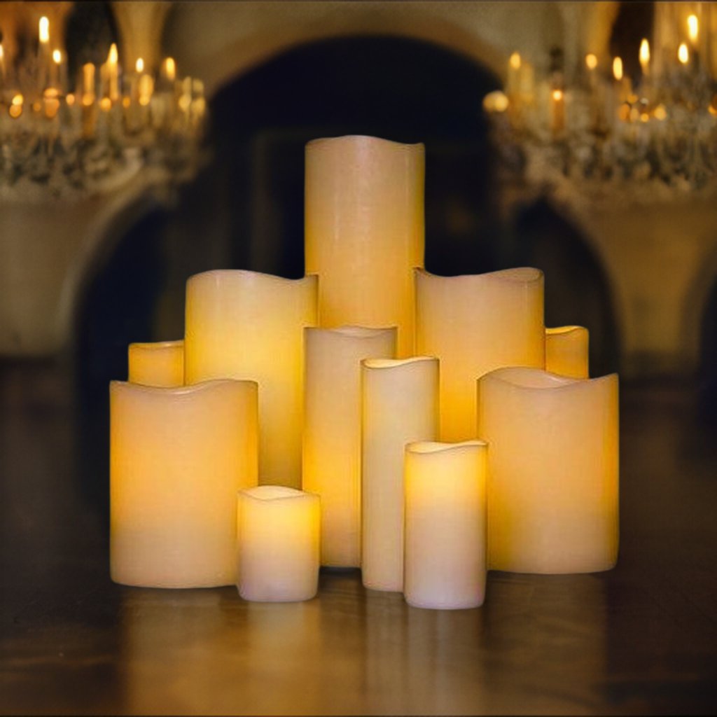 Hollow Translucent Candle Covers