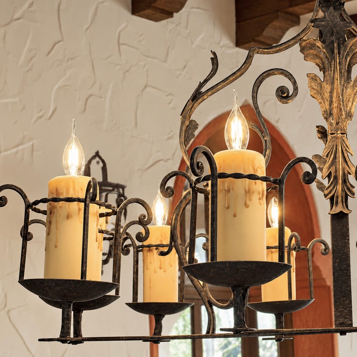 2" Diameter Beeswax Candle Cover (1-11/16" interior)