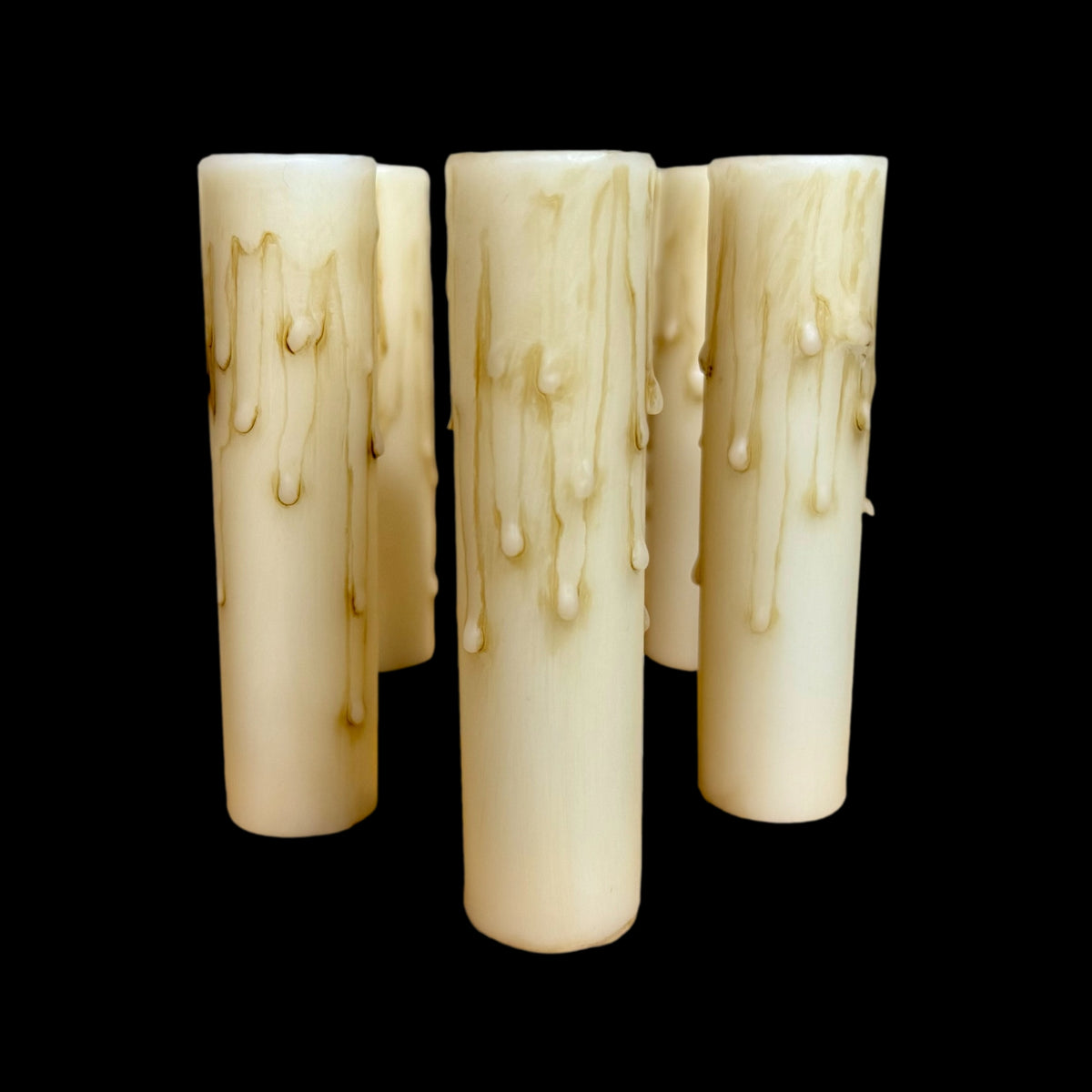 Beeswax Candle Covers - Medium Base