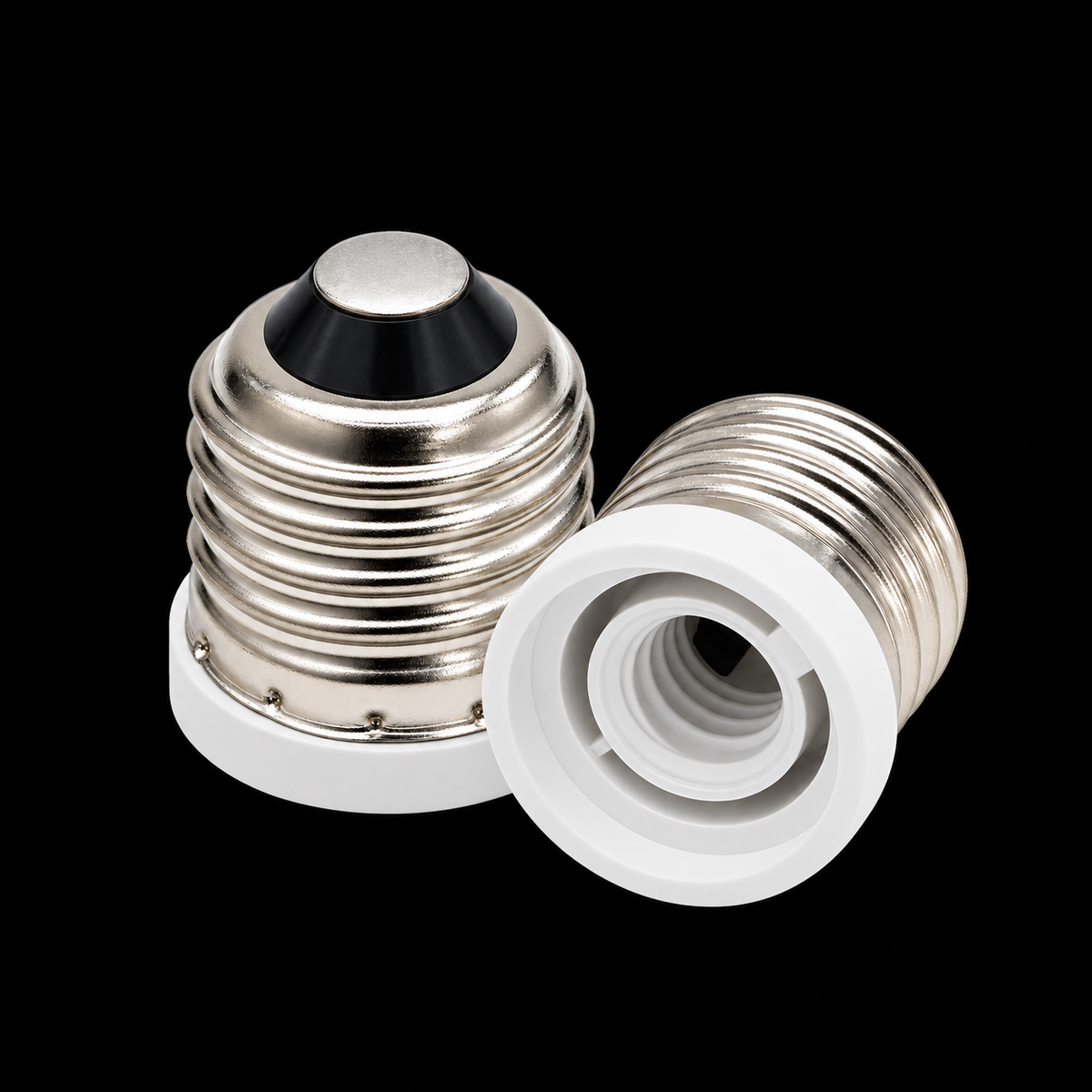 Socket Adapter - Medium Base to Candelabra