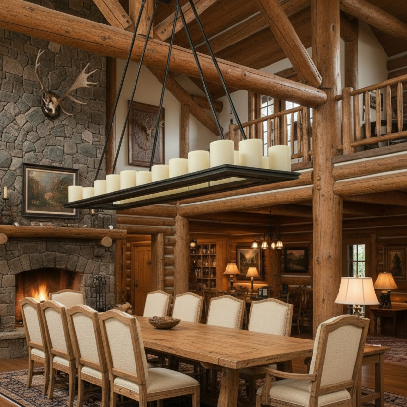 3" Wide Translucent Wax Candle Cover