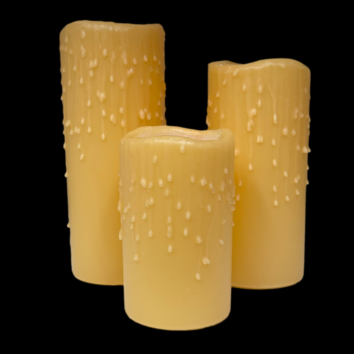 4&quot; Wide Translucent Wax Candle Cover