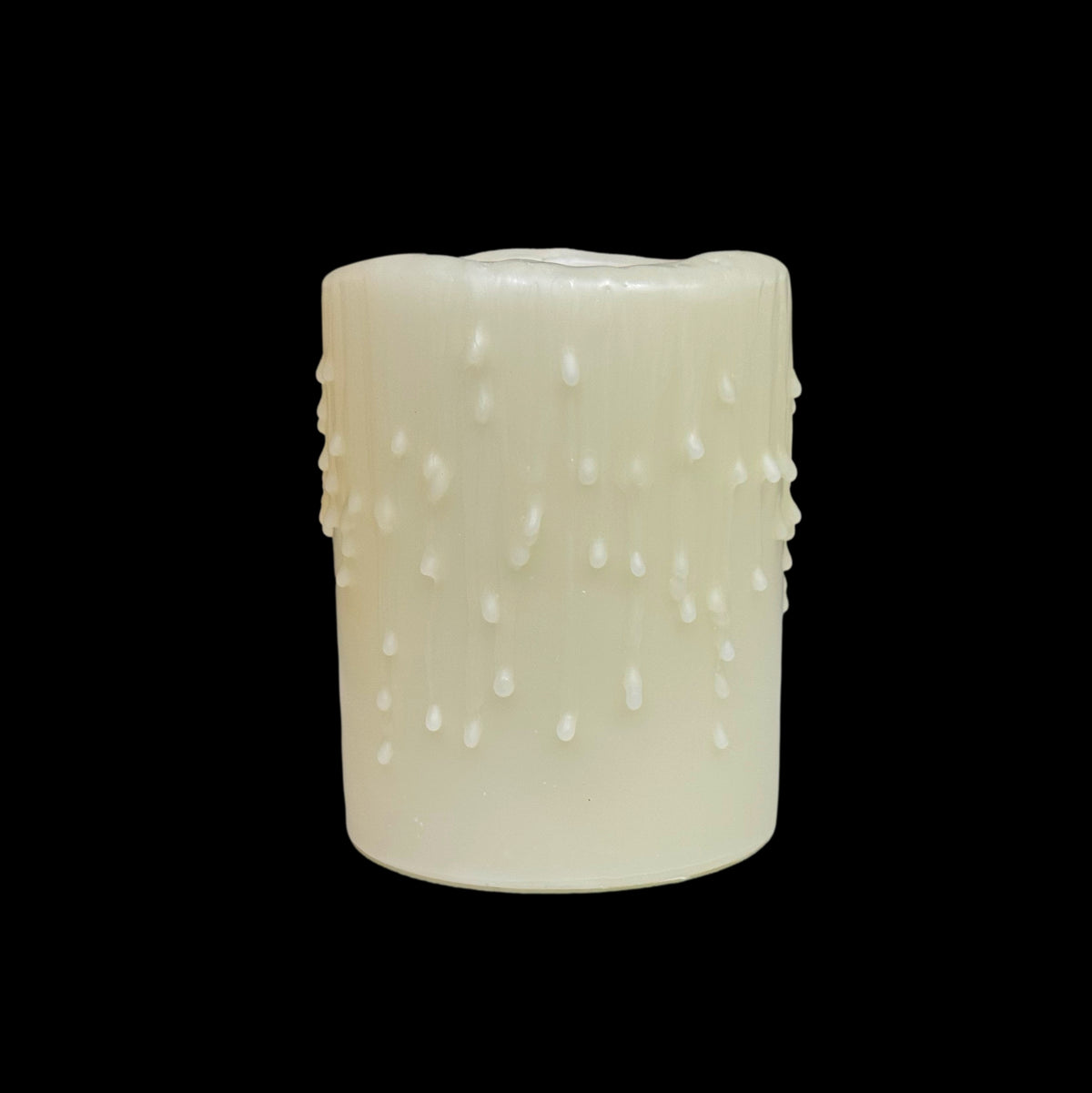 4&quot; Wide Translucent Wax Candle Cover