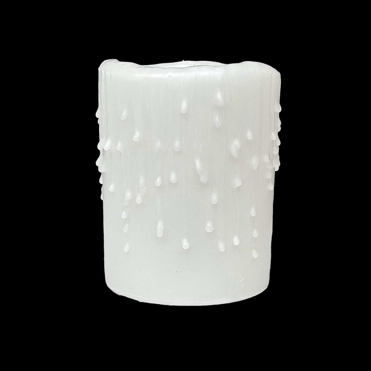 4&quot; Wide Translucent Wax Candle Cover