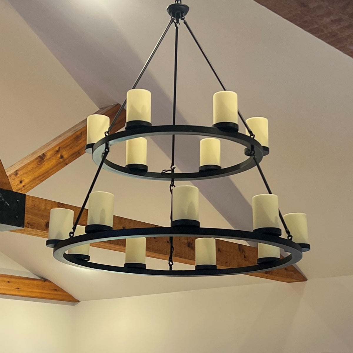 3&quot; Wide Translucent Wax Candle Cover