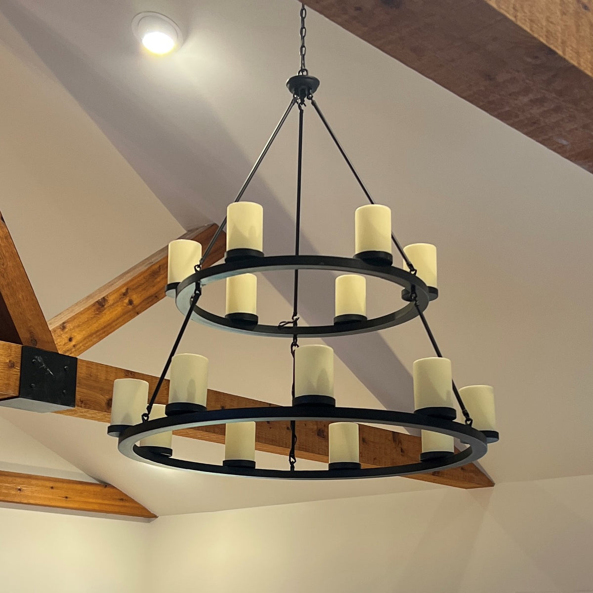 4&quot; Wide Translucent Wax Candle Cover