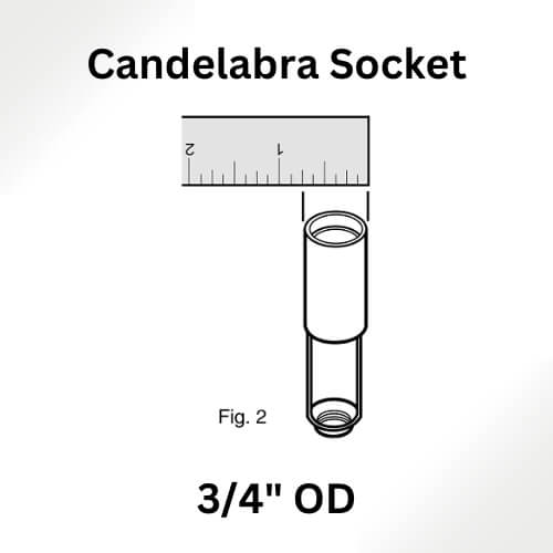 Resin Candelabra Antique Finish with Drips - Custom Heights