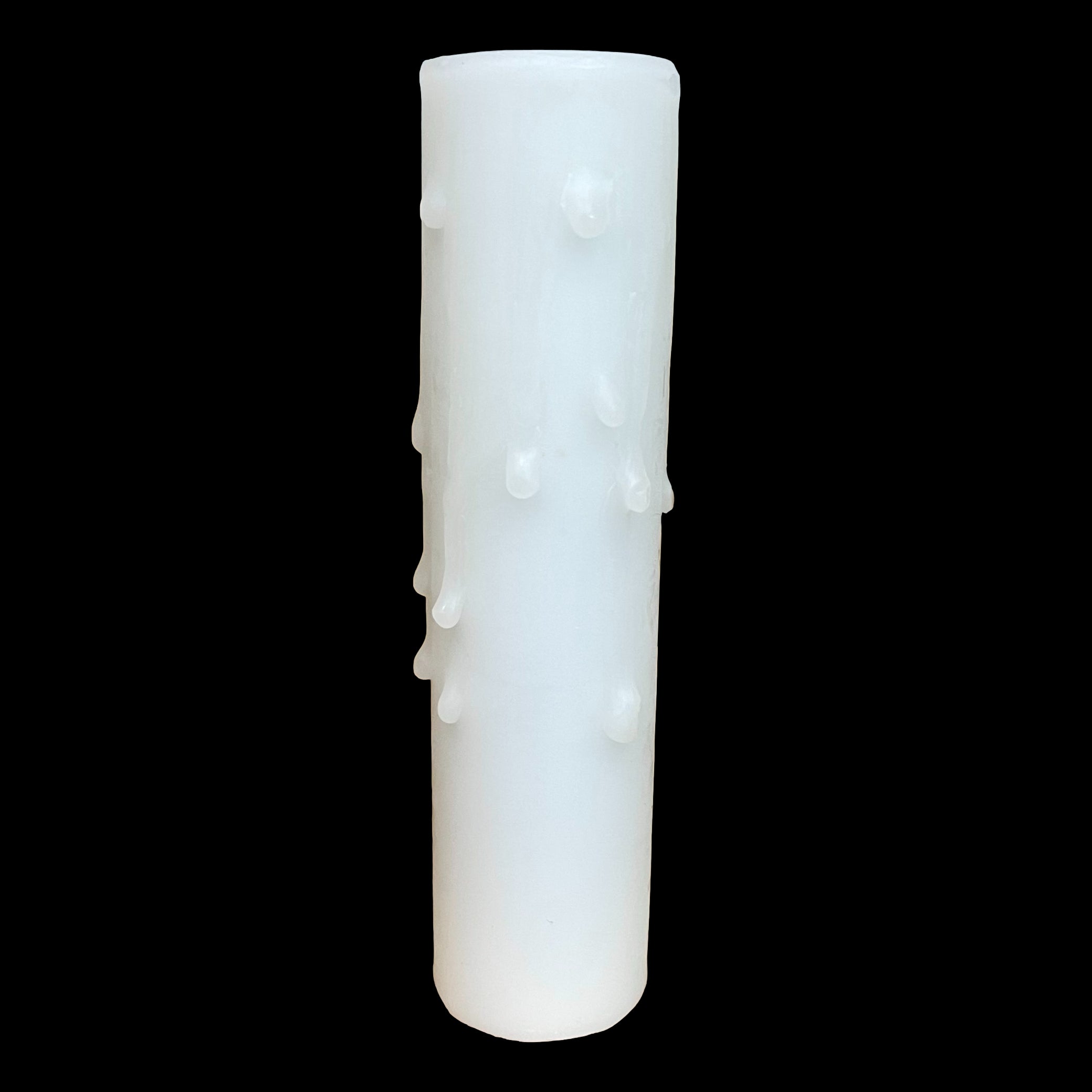 thumbnail image 2 of 10pcs 4 Inch Candle Covers Sleeves Simulation Vintage Wax Drop Candle Socket Covers For Chandelier Black | CZ 2 of 13