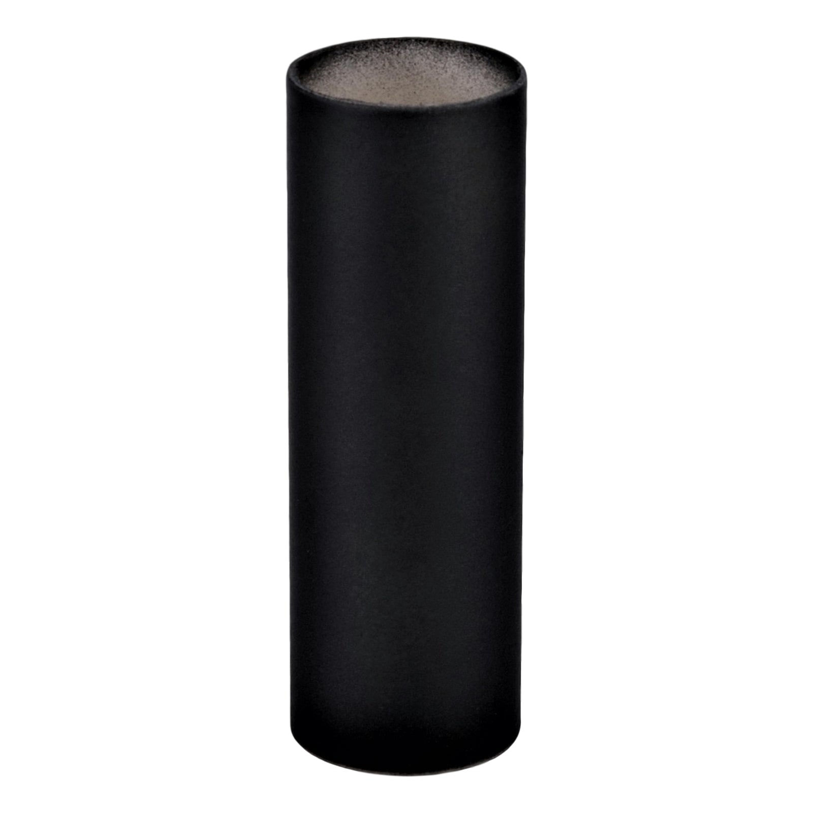 Black cardboard candle cover