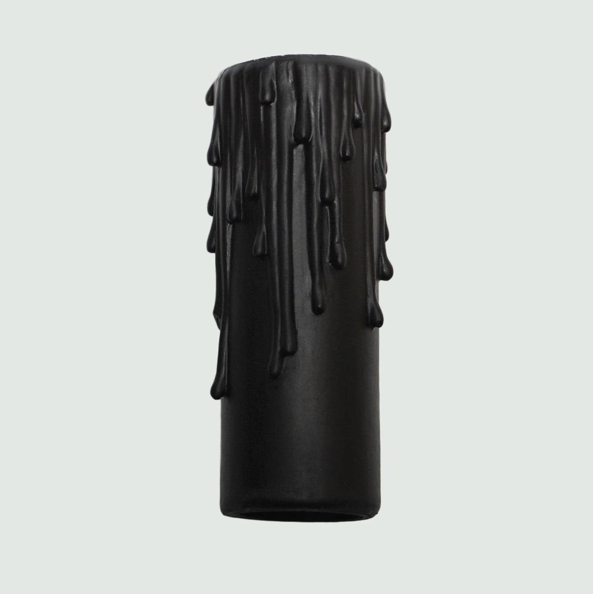 Black candle sleeve