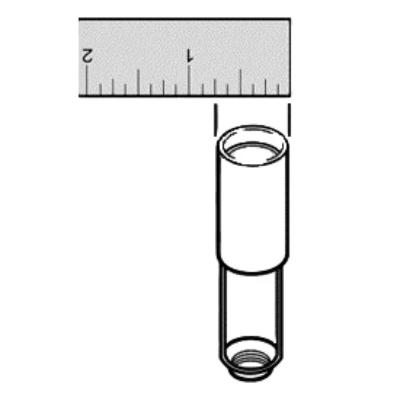 2&quot; Diameter Resin Candle Sleeve