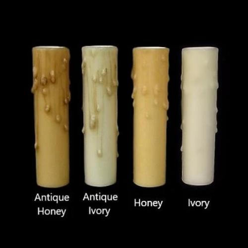 Beeswax candle cover colors