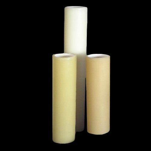 Dripless beeswax candle sleeve