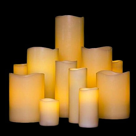 Hollow candle resin 